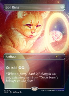 Sol Ring Secret Lair Drop - Cats and Dogs Art